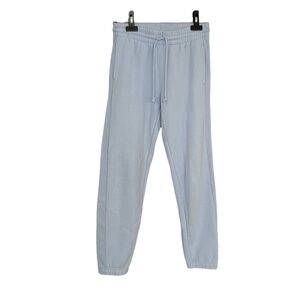 ARITZIA Tna Cozy Fleece Boyfriend Trackpants Sweatpants Baby Blue XS